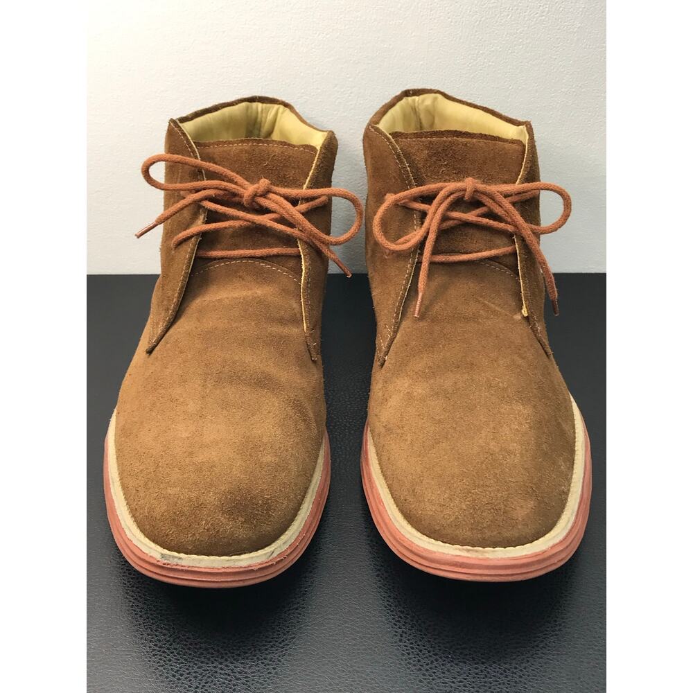 Martin Dingman 10.5 Country Wear Brown Suede Leather Lace Up Chukka Boots - Picture 7 of 16